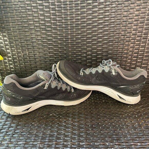 Nike Lunarglide 5 Black Athletic Running Shoes Sneakers 599160-010 Men’s Sz 11 - Picture 2 of 7